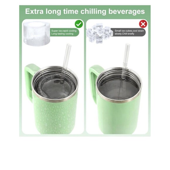 Ice tray for Stanley Cups high quality silicone BPA free dishwasher safe NIB 40 - Picture 5 of 12